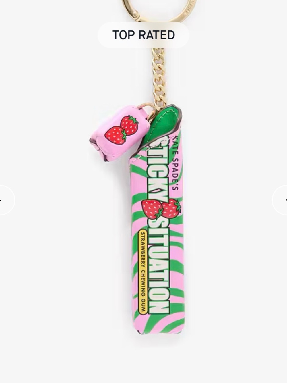 Kate Spade Bubblegum Bag Charm